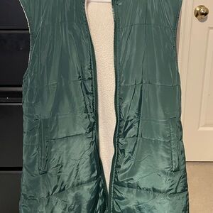 Green Quilted Vest